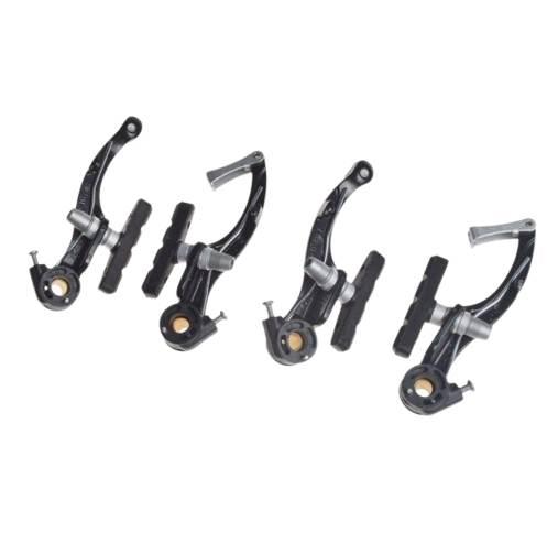 Szczęka Hamulca Rowerowa V-Brake Alu Czarne - zdjęcie 2