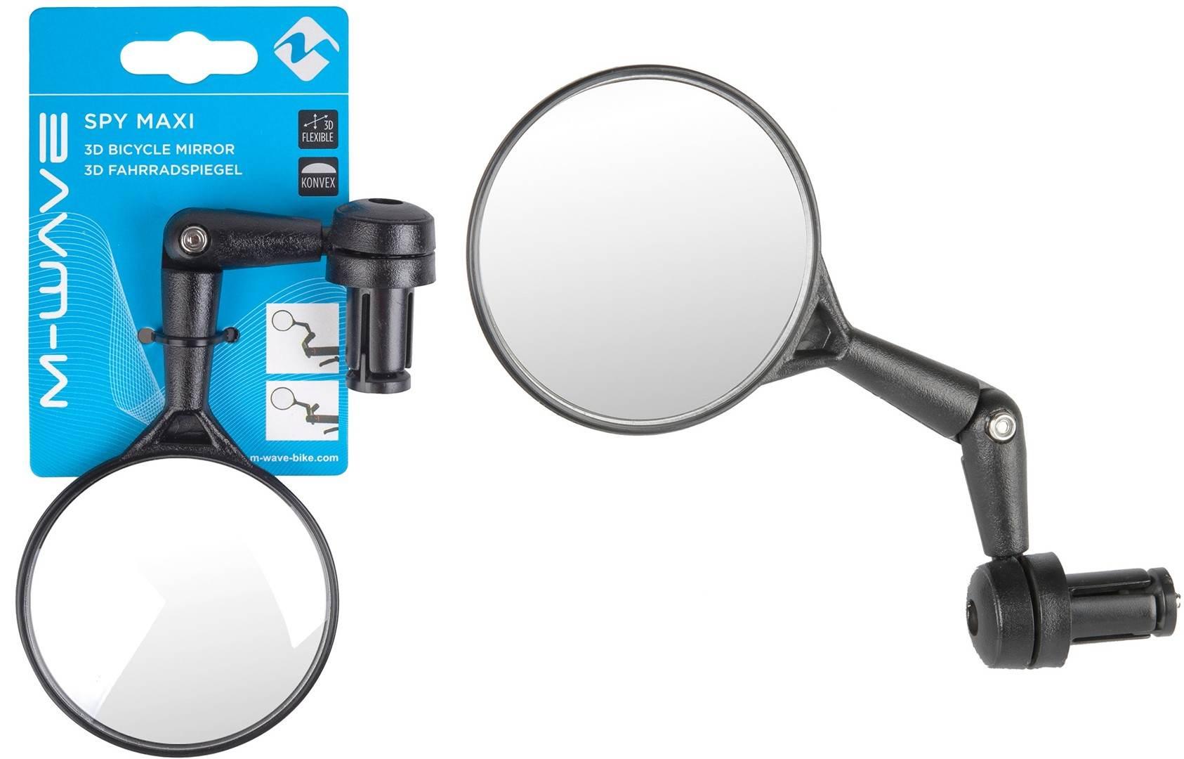 Lusterko Rowerowe Wpuszczane L/P M-Wave Spy Maxi