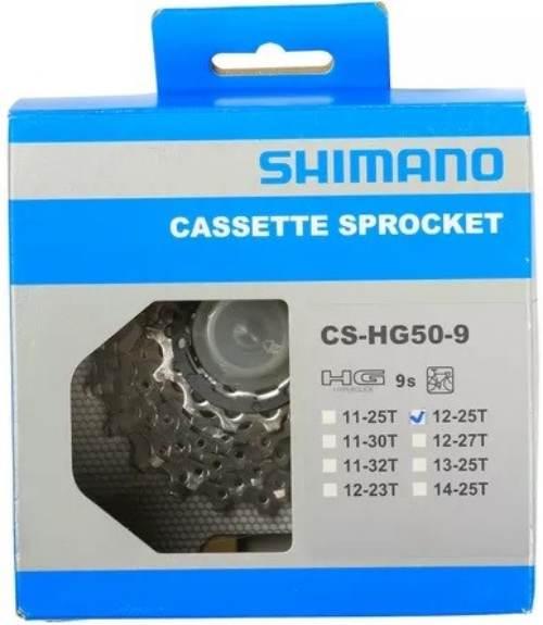 Kaseta 9S 12-25T Shimano Sora Cs-Hg50-9 Box - zdjęcie 2