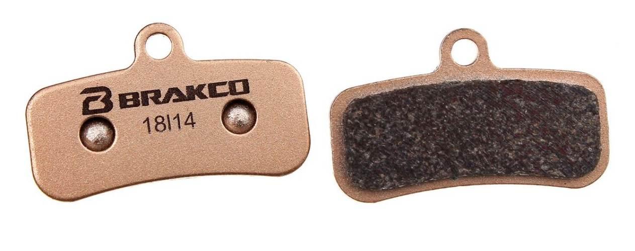 Klocki Metaliczne Brakco Ds-43S Shimano Deore