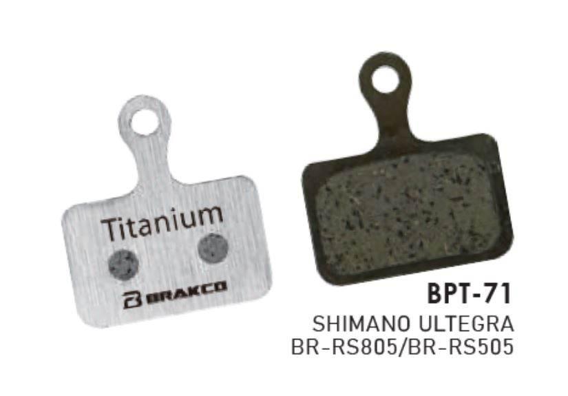 Klocki Metaliczne Brakco Bpt-71 Shimano Ultegra - zdjęcie 2