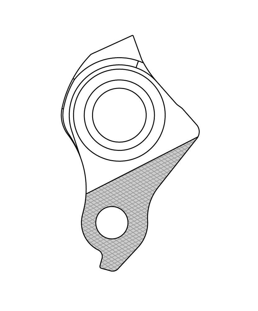 Hak Przerzutki Union Gh-399 Sram Udh | HAK GH399 - zdjęcie 4