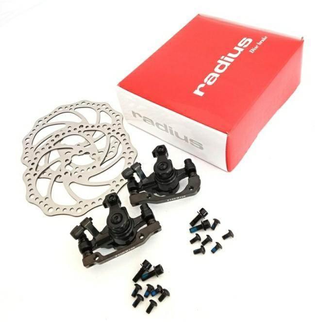 Zaciski Hamulca Przód Tył Radius Bx-351 Tarcze 160