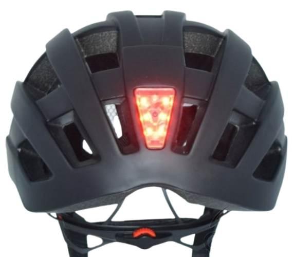 Kask rowerowy awina by moon urban l czarny mat - zdjęcie 2