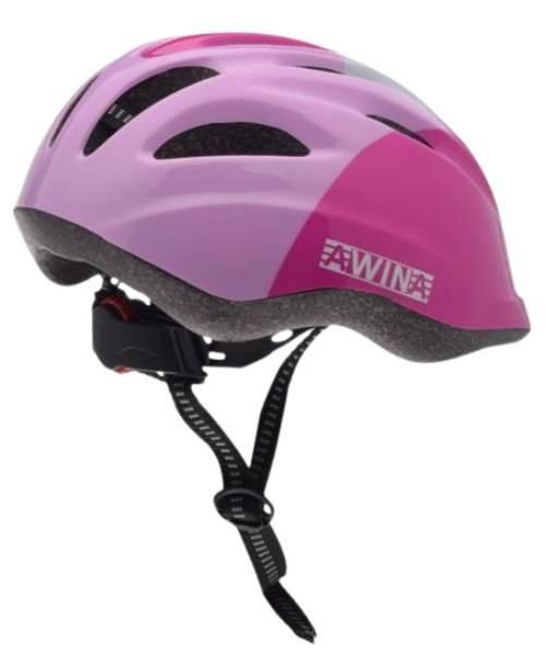 Kask rowerowy awina by moon dziecięcy m różowy - zdjęcie 2