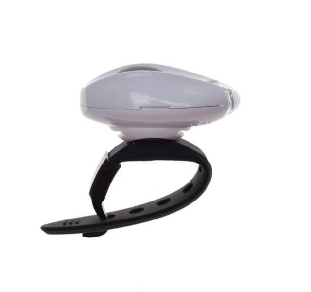 Lampa rowerowa przód led i na kask rowerowy - zdjęcie 2