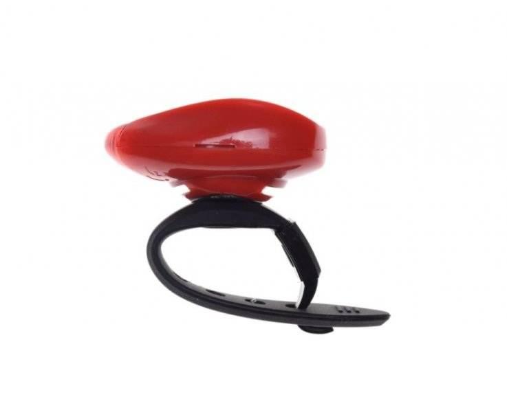 Lampa rowerowa tył led i na kask rowerowy - zdjęcie 2