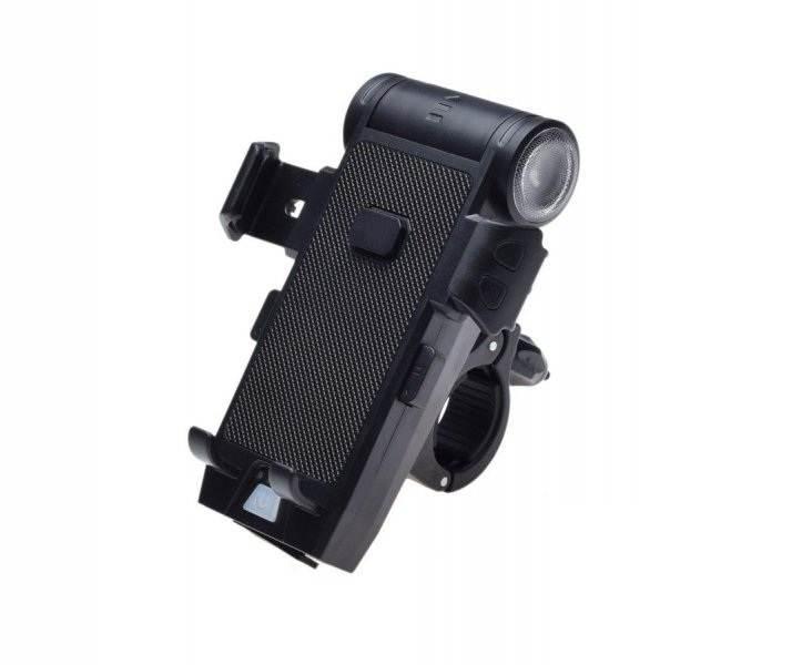 Lampa rowerowa przód uchwyt telefonu | AWR1507 - zdjęcie 2