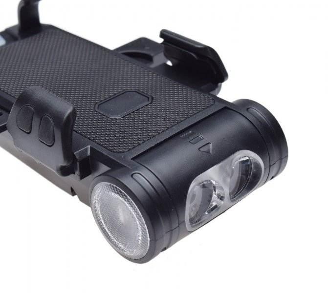 Lampa rowerowa przód uchwyt telefonu | AWR1507 - zdjęcie 4