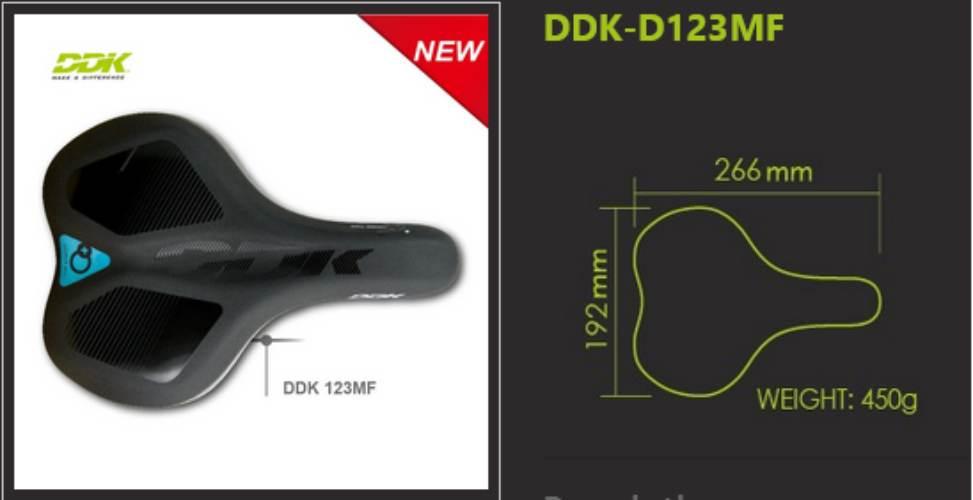 Siodło DDK D-123MF E-Bike Treking & City - zdjęcie 3