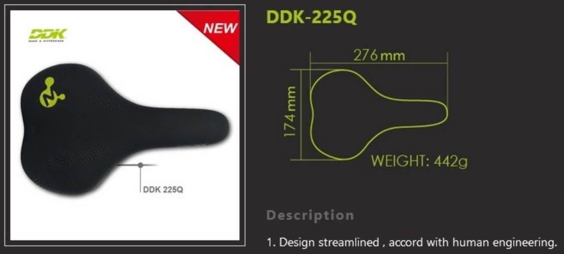 Siodło DDK D-225Q E-Bike Treking & City | DDK-225Q - zdjęcie 4