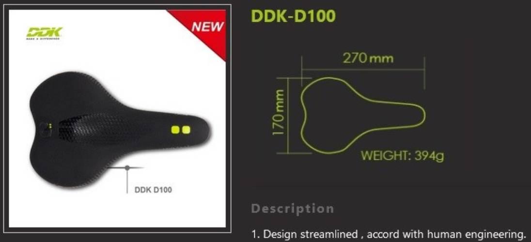 Siodło DDK D-100 Treking & City | DDK-D100MF - zdjęcie 4