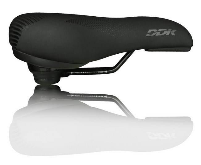 Siodło DDK 5347 Memory Foam Elastomery Lady - zdjęcie 2