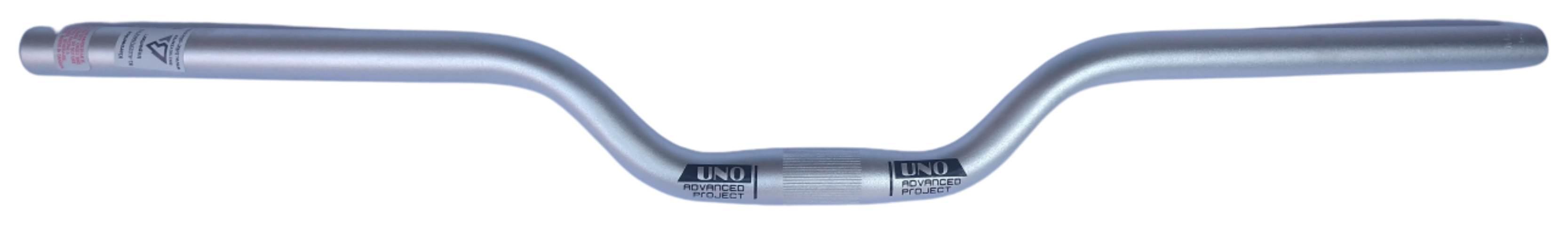 Kierownica Kalloy UNO AL-029T 660/25,4/50/9 Silver - zdjęcie 2