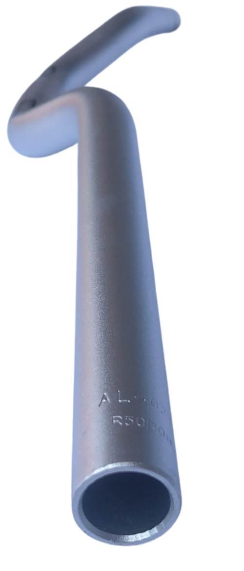 Kierownica Kalloy UNO AL-029T 660/25,4/50/9 Silver - zdjęcie 4