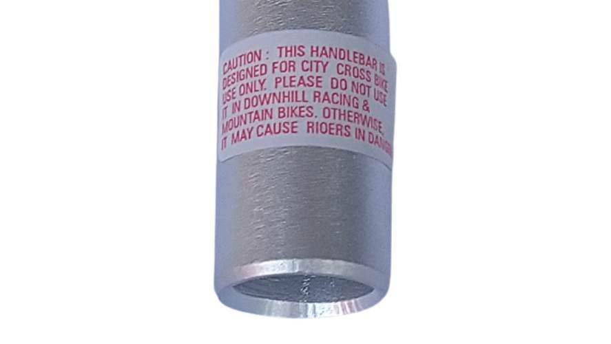 Kierownica Kalloy UNO AL-029T 660/25,4/50/9 Silver - zdjęcie 5