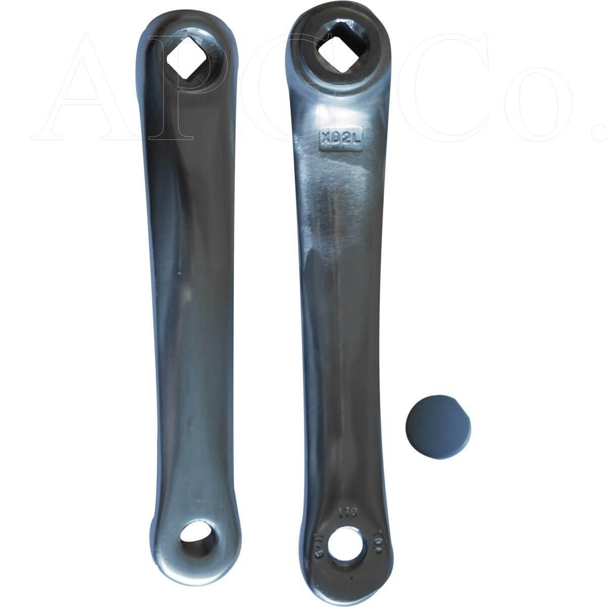 Korba lewa 170 mm Alu Silver | H-APG-NAP001760