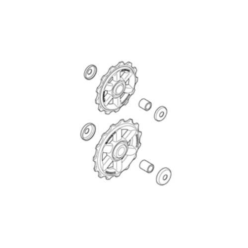 Kółka Przerzutki Shimano RD-M310 | Y5W898030 - zdjęcie 2