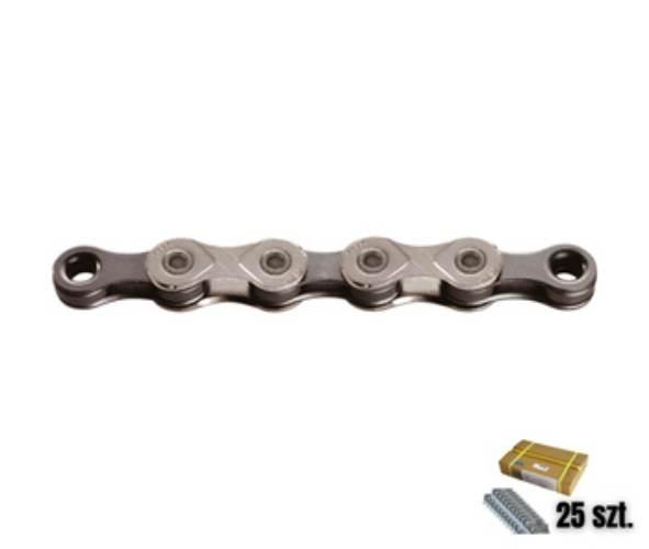 Łańcuch 11rzKMC X11 Grey 118og25 szt Folia - zdjęcie 3