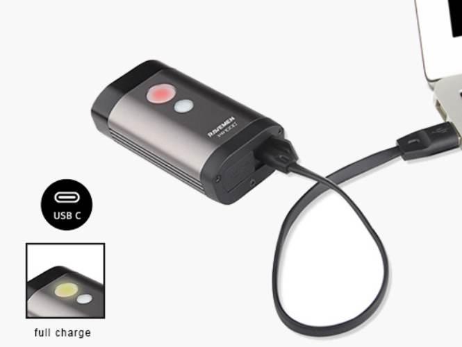 Lampa Przód Ravemen PR1000 Grey - zdjęcie 9