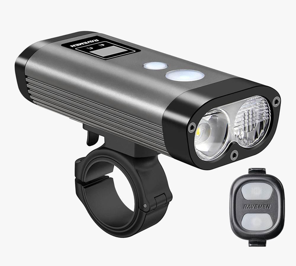 Lampa Przód Ravemen PR2000 Grey - zdjęcie 2