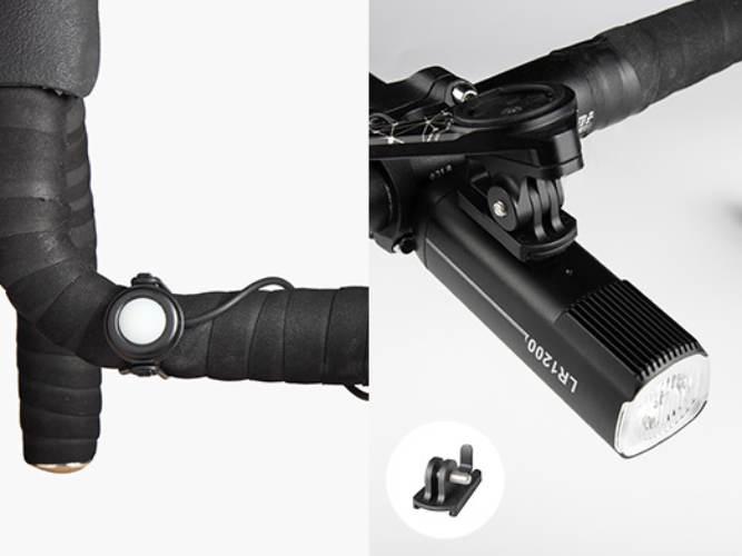 Lampa Przód Ravemen LR1200 Black - zdjęcie 10