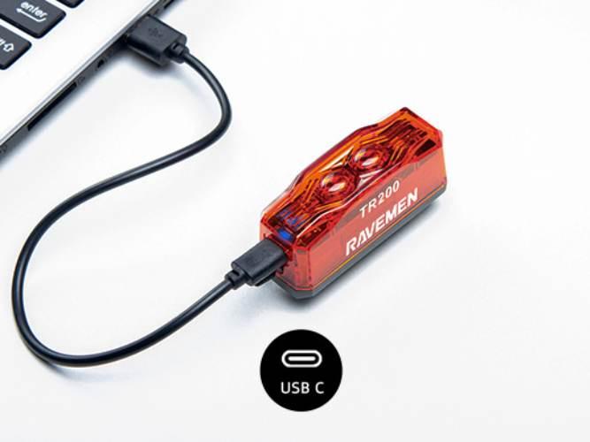 Lampa Tył Ravemen TR200 Crystal Pure Red - zdjęcie 10