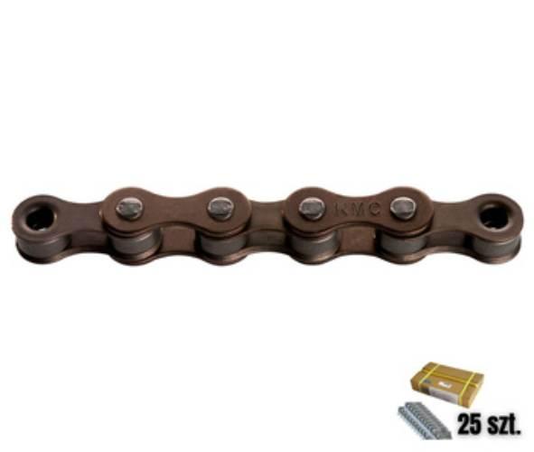 Łańcuch 1rzKMC S1 Szeroki Brown 112og25 sztuk Folia - zdjęcie 3