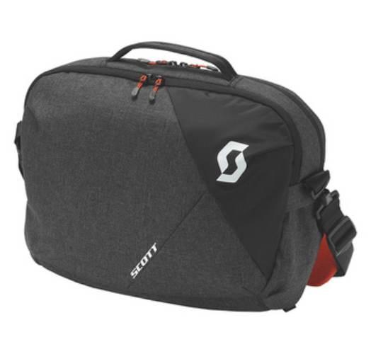 Torba Scott Bag Messenger 18 dark grey/red - zdjęcie 2