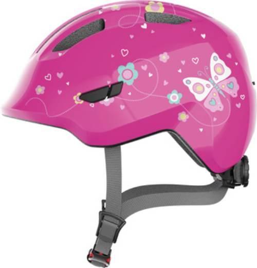 Kask ABUS SMILEY 3.0 pink butterfly | 4003318672583 - zdjęcie 3