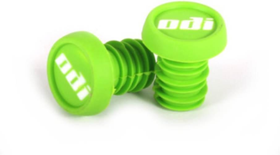 Zatyczki chwytu kierownicy ODI BMX End Plug green - zdjęcie 2