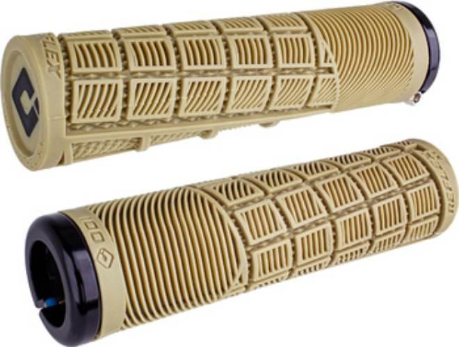 Chwyty kierownicy ODI Grips Reflex XL v2.1 Lock-On tan clamps - zdjęcie 2