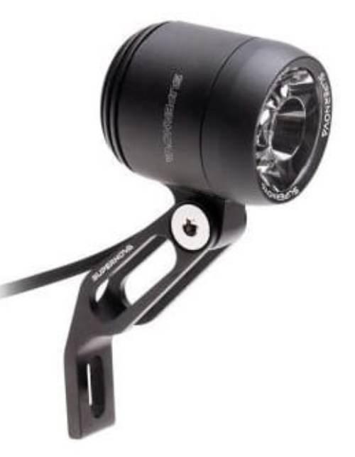 Lampa przód Supernova V521s HBM mocna kier 31,8