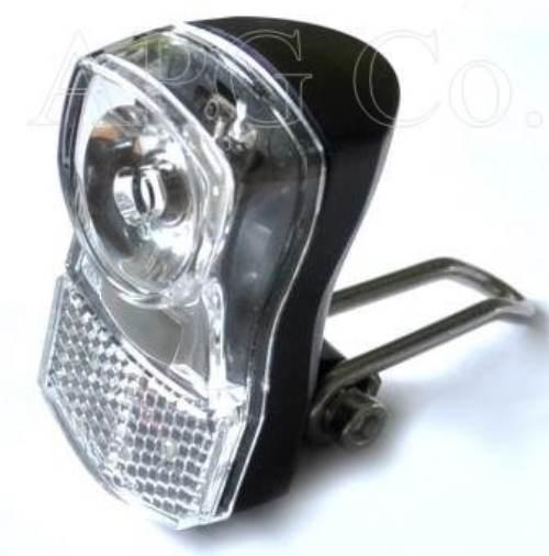 Lampa przód na baterie XC-210 1W dioda Czarna - zdjęcie 2