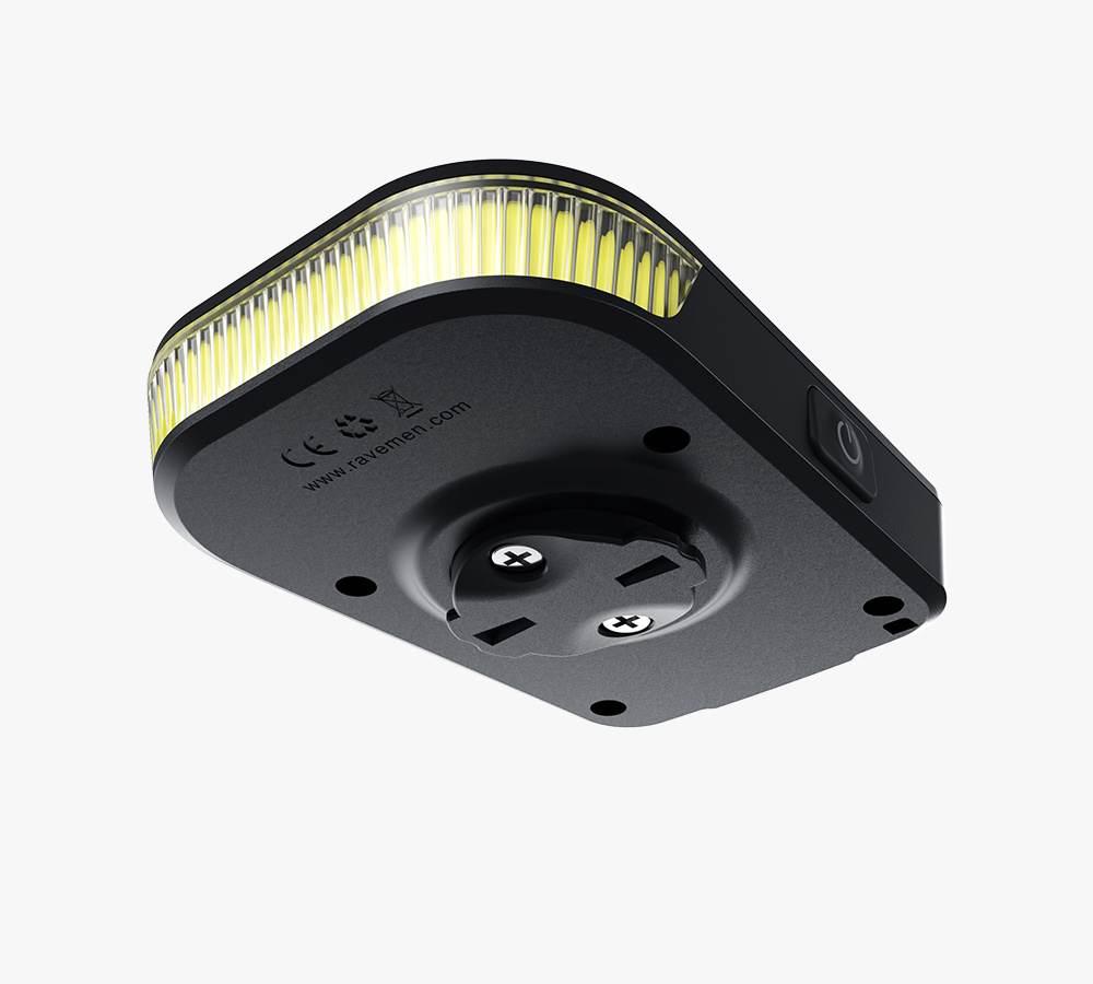 Lampa Przód Ravemen FR300 Black Powerbank - zdjęcie 4