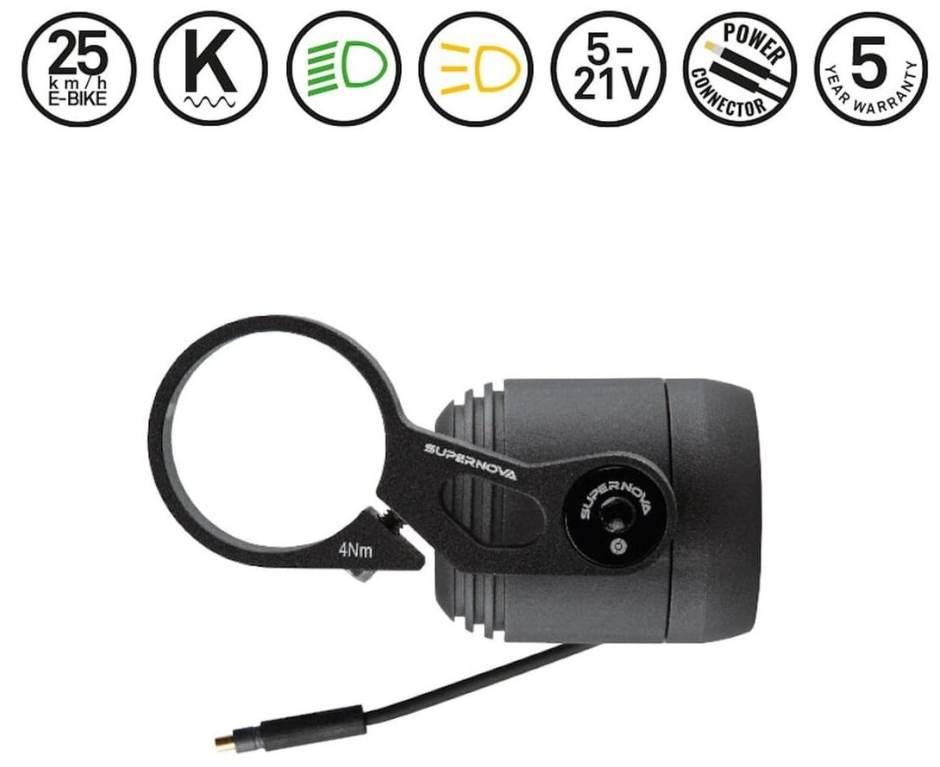 Lampa przód Supernova V521s HBM mocpod Nyon - zdjęcie 2