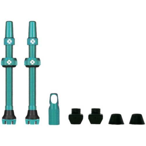 WENTYLE MUC-OFF TUBELESS 44MM TURKUSOWE Tubeless V - zdjęcie 2