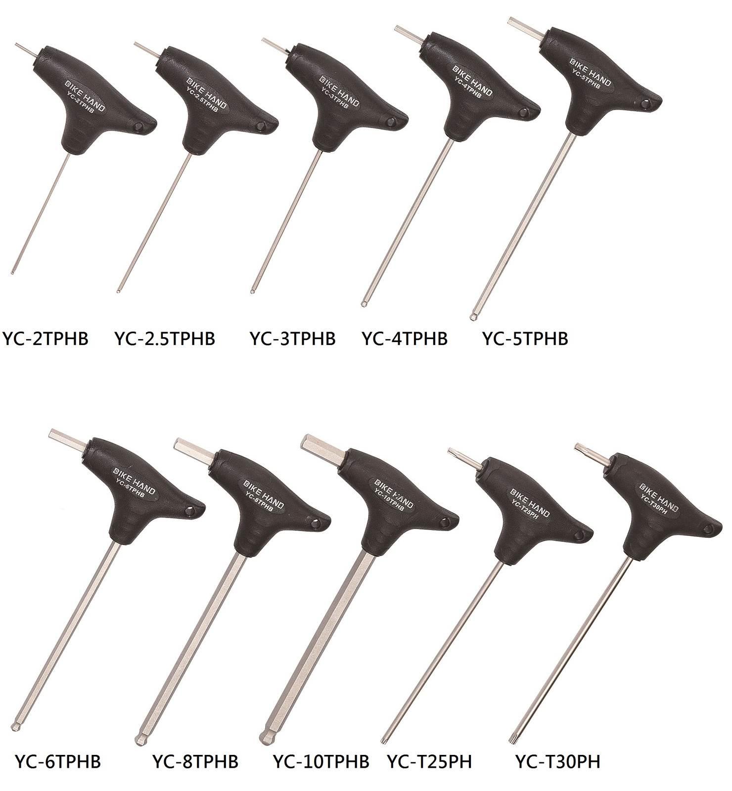 Klucz BH imbusowy 5mm dwustronny | YC-5THPHB