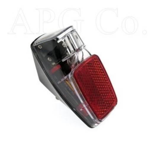 Lampa tył JY-591 LED Błotnik na bat 2xaaa - zdjęcie 2