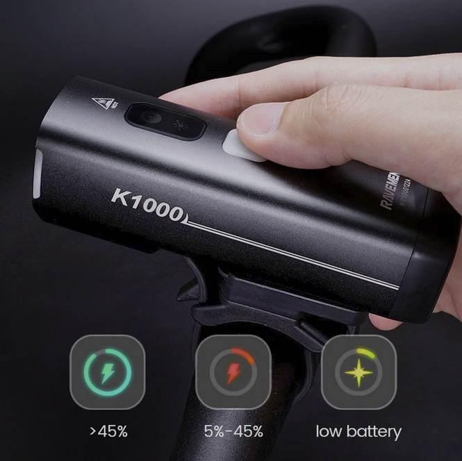 Lampa Przód Ravemen K1000 AI Powered Light - zdjęcie 5