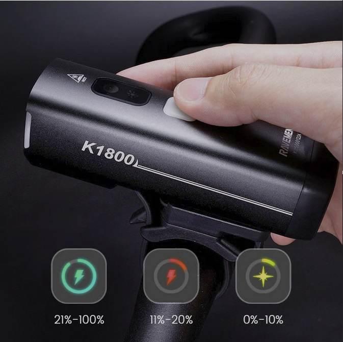 Lampa Przód Ravemen K1800 AI Powered Light - zdjęcie 7