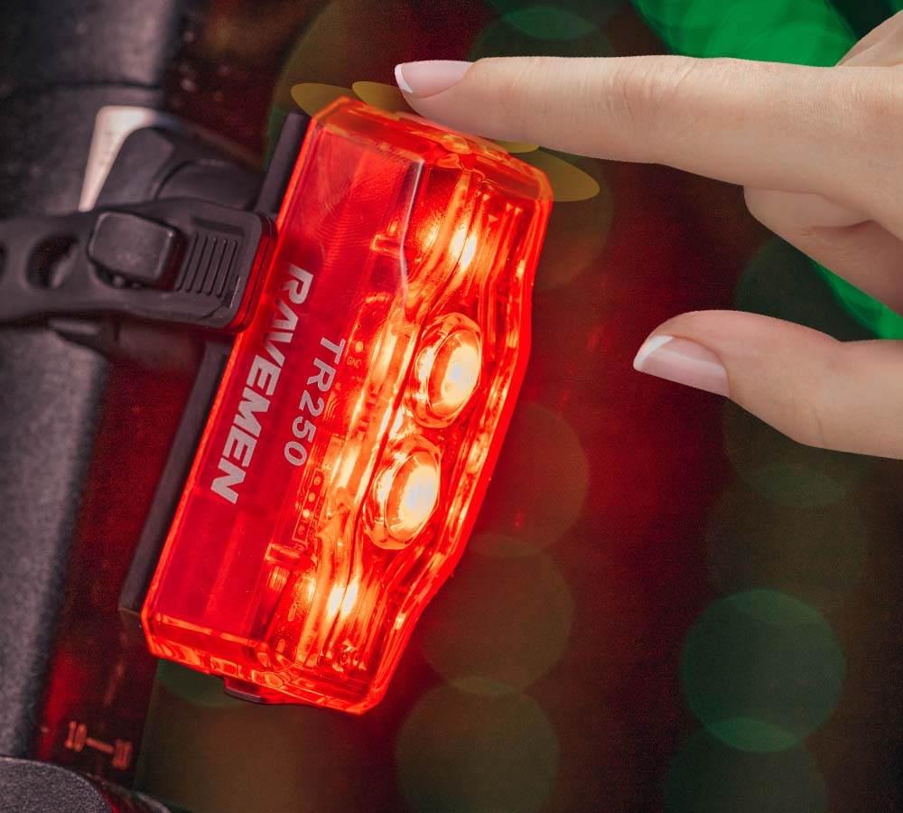Lampa Tył Ravemen TR250 Crystal Pure Red - zdjęcie 7