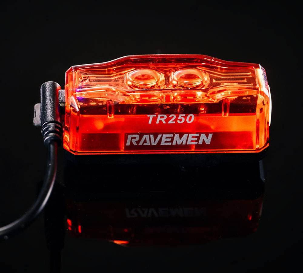 Lampa Tył Ravemen TR250 Crystal Pure Red - zdjęcie 8