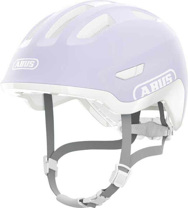 Kask Abus KIDS SMILEY 3.0 ACE LED pure lavender - zdjęcie 2