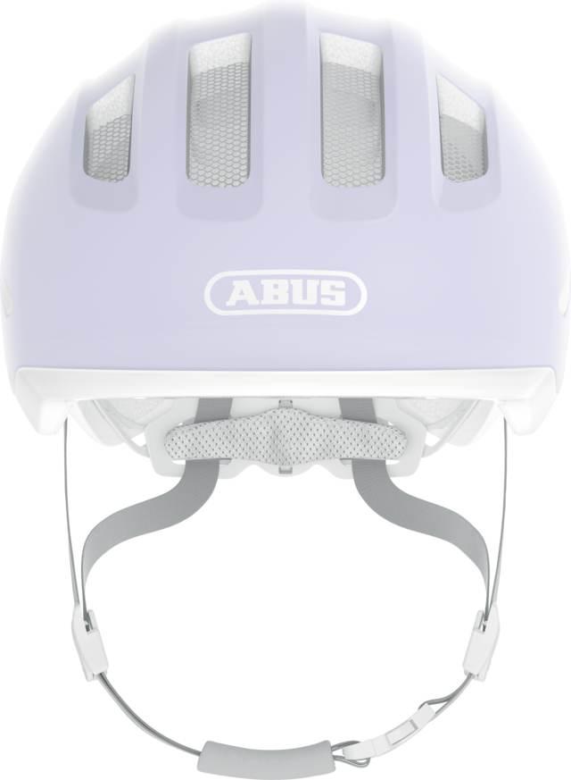 Kask Abus KIDS SMILEY 3.0 ACE LED pure lavender - zdjęcie 3