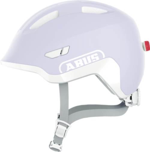 Kask Abus KIDS SMILEY 3.0 ACE LED pure lavender - zdjęcie 4