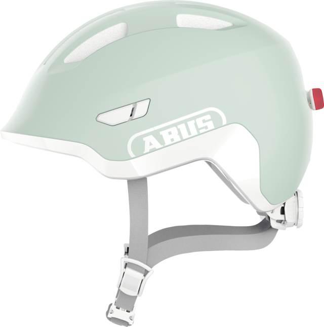 Kask Abus KIDS SMILEY 3.0 ACE LED pure mint