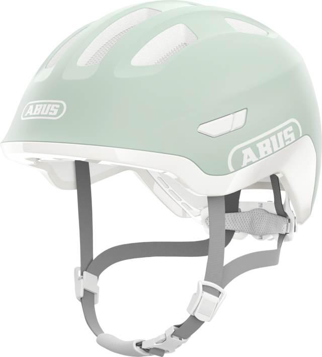 Kask Abus KIDS SMILEY 3.0 ACE LED pure mint - zdjęcie 2