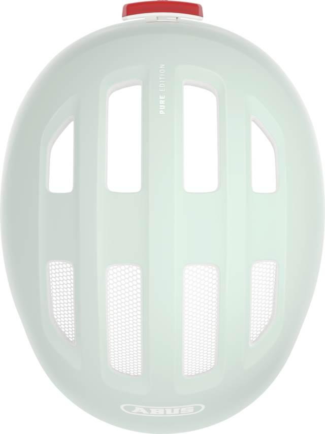 Kask Abus KIDS SMILEY 3.0 ACE LED pure mint - zdjęcie 3