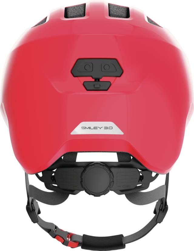 Kask Abus KIDS SMILEY 3.0 shiny red | 4003318672736 - zdjęcie 3